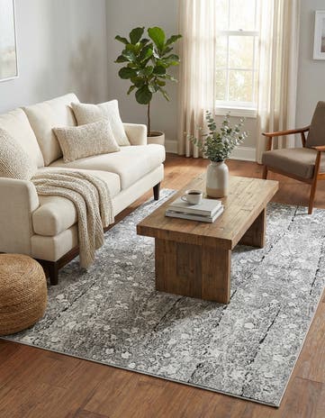 Dark Gray Metropolis Rug