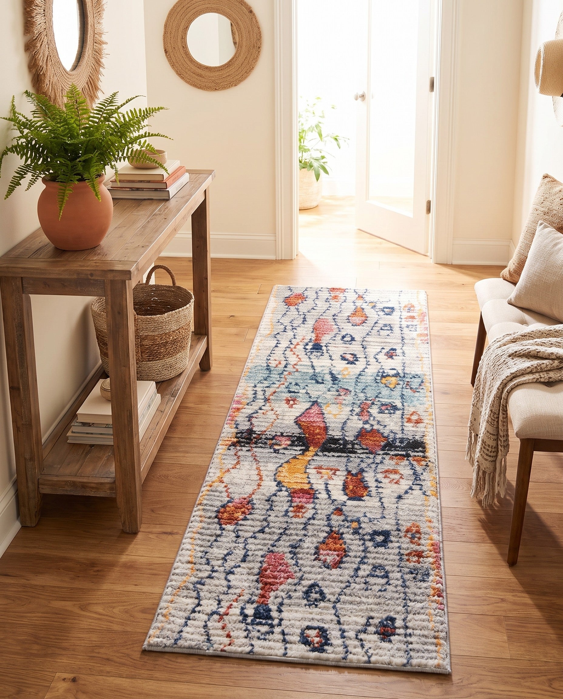 2' 2 x 6' Morocco Runner Rug
