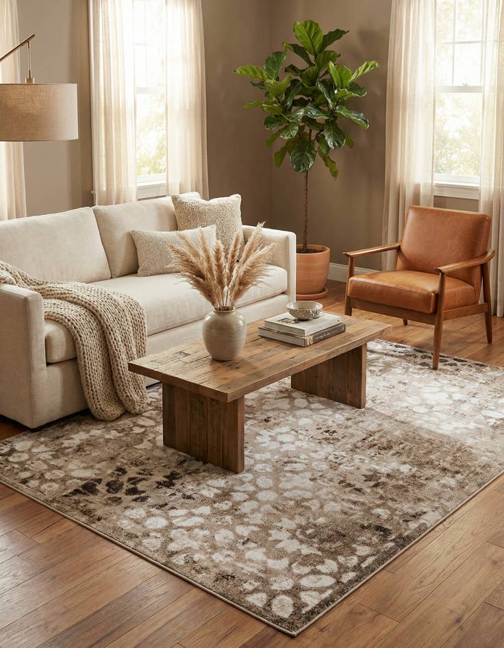 Detail image of 5' 3 x 8' Monte Carlo Rug