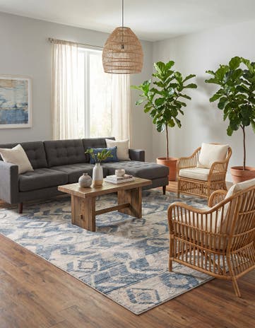 Blue Caspian Rug