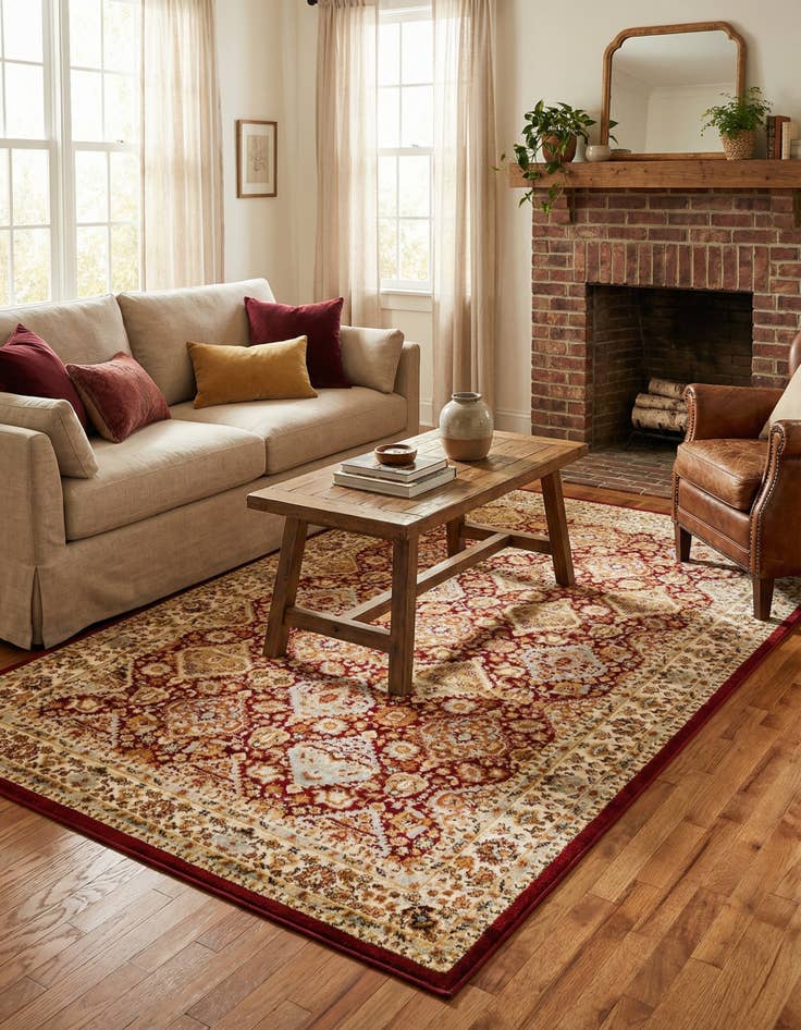 Detail image of 5' 3 x 8' Aditi Rug