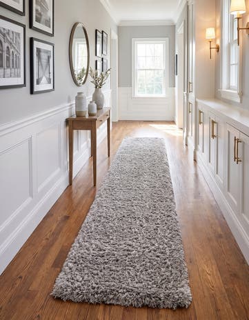 2' 7 x 12' Infinity Shag Runner Rug
