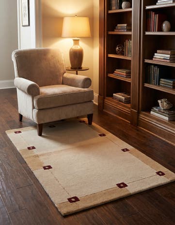 3' x 5' 1 Hand Knotted Darya Wool Rug