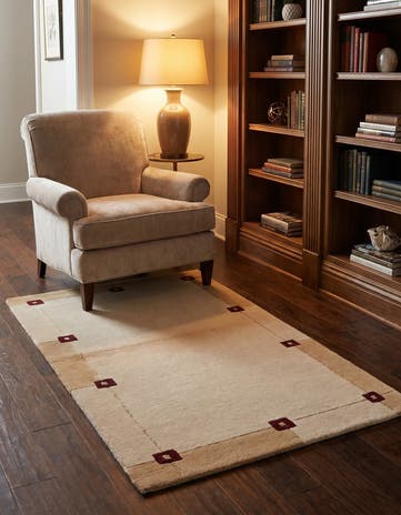 3' x 5' 1 Hand Knotted Darya Wool Rug