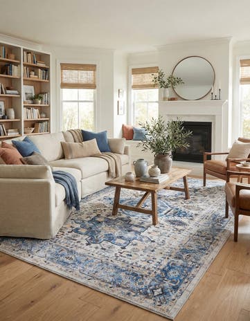 7' 10 x 10' Washable Yara Rug