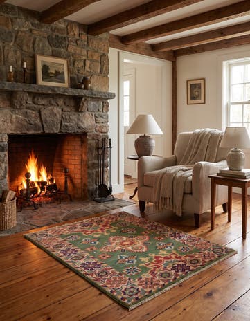 2' 2 x 3' Hand Knotted Kazak Rug
