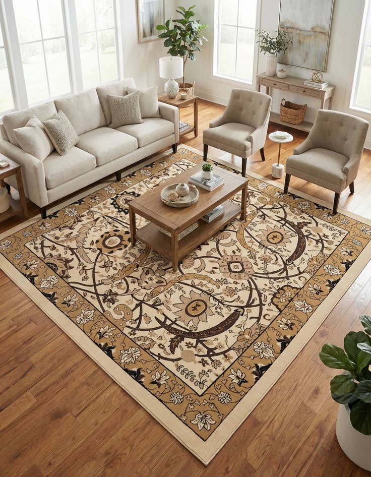 Detail image of  7' 10 x 7' 10 Neda Square Rug