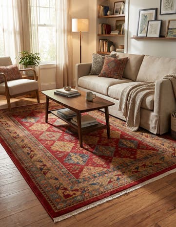 Red Sara Rug