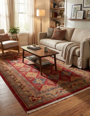 Red Sara Rug