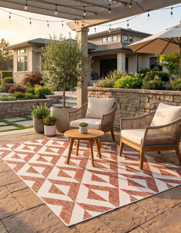7' 10 x 10' Easy-Clean Jill Zarin Napa Indoor ...