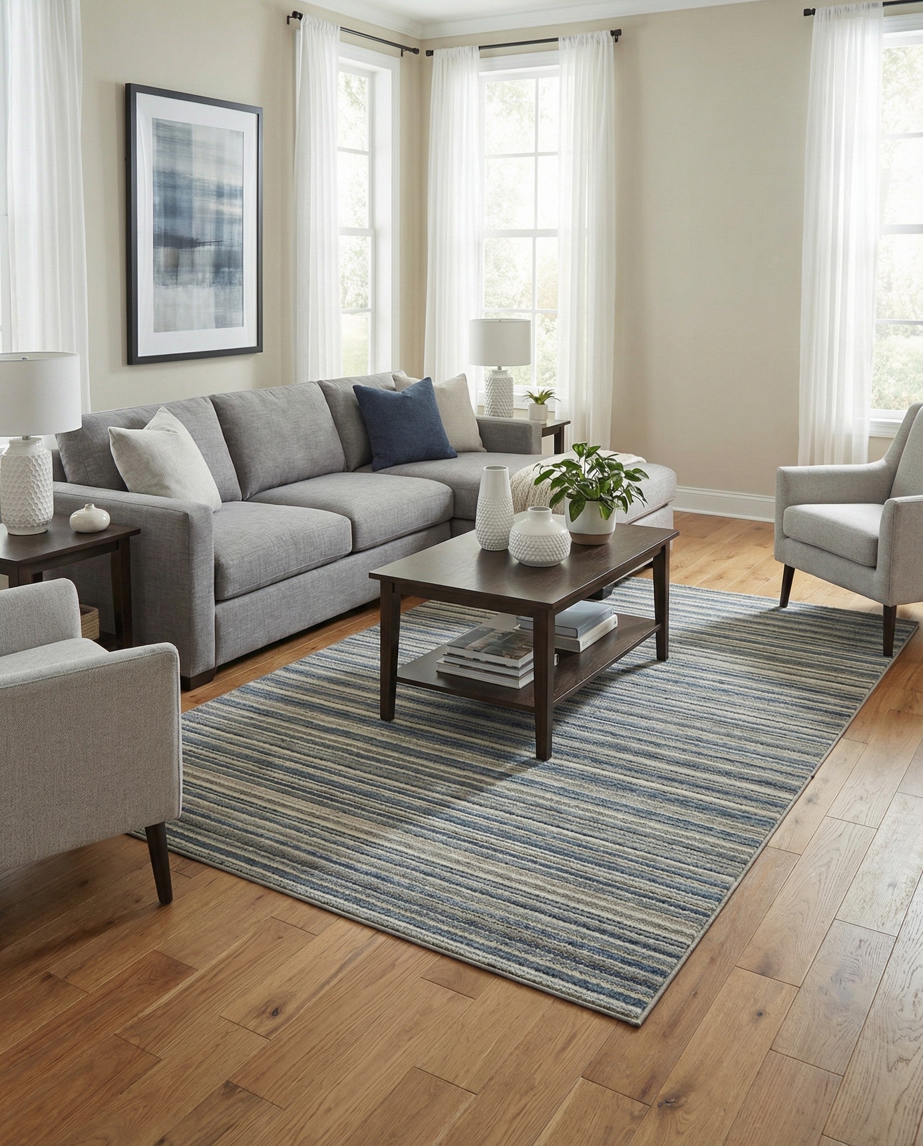 Primary image 5' 3 x 8' Finsbury Rug