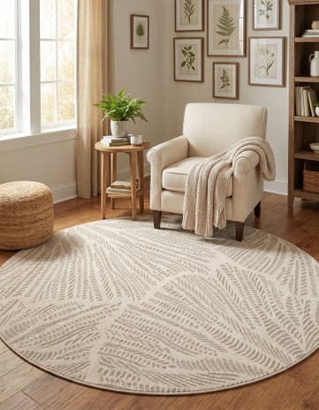 8' x 8' Contour Round Rug