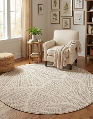 8' x 8' Contour Round Rug