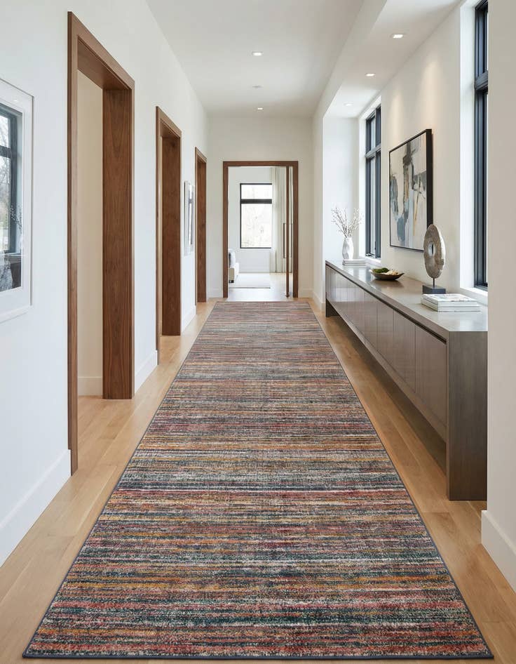 Detail image of 6' 3 x 16' Gemstone Runner Rug