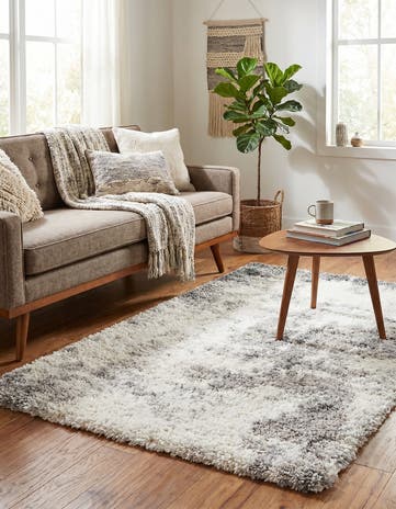 3' 3 x 5' 3 Soft Touch Shag Rug