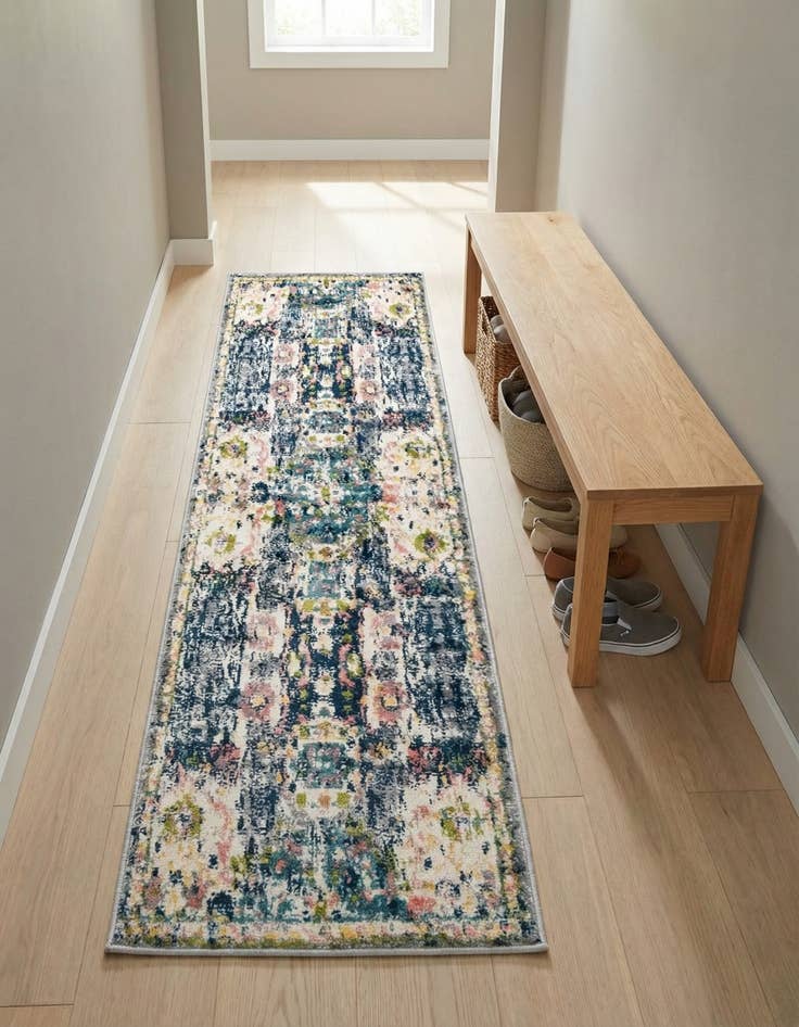 Detail image of 2' x 6' Charleston Runner Rug