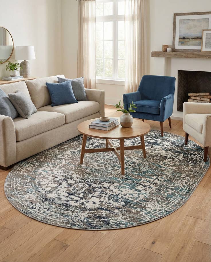 Detail image of 7' 10 x 10' Arlington Oval Rug