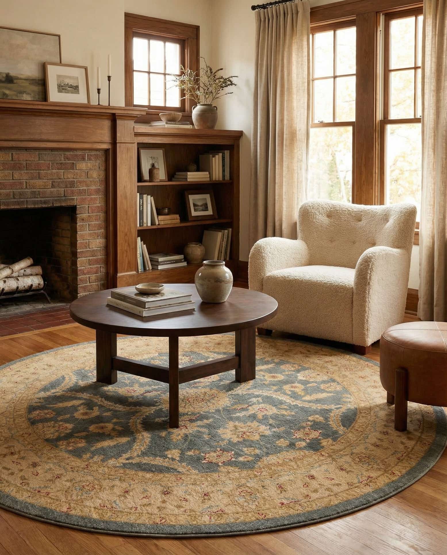 6' x 6' Chelsea Round Rug