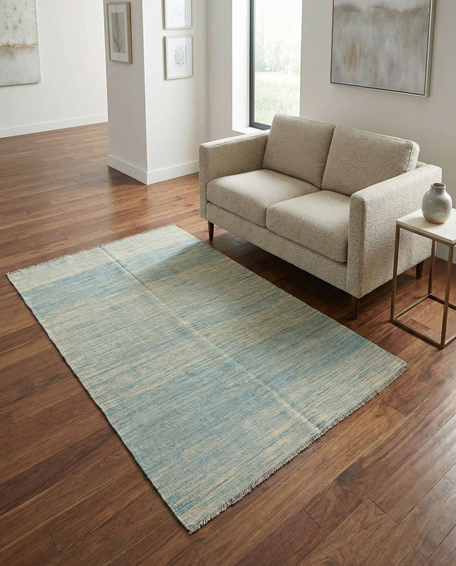 115cm x 185cm Tissé à la main Kilim Modern Tapis Laine