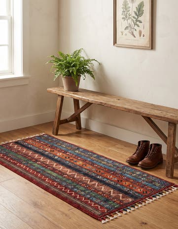 1' 8 x 3' 4 Hand Knotted Kazak Rug