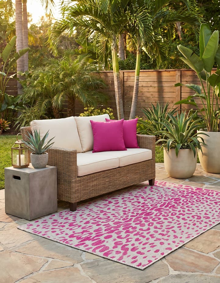 3' x 5' 3 Easy-Clean Safari Indoor / Outdoor...