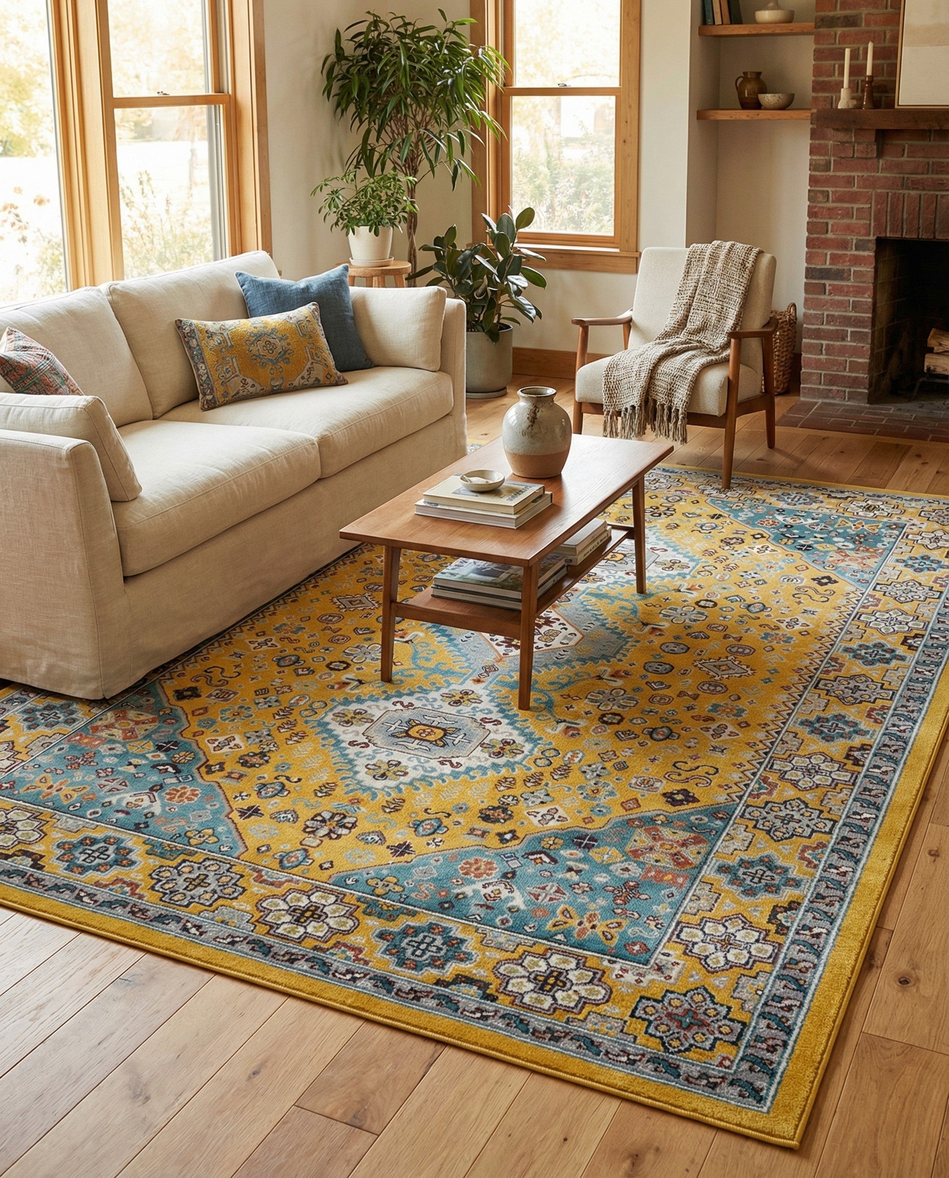 7' x 10' Kamala Washable Rug