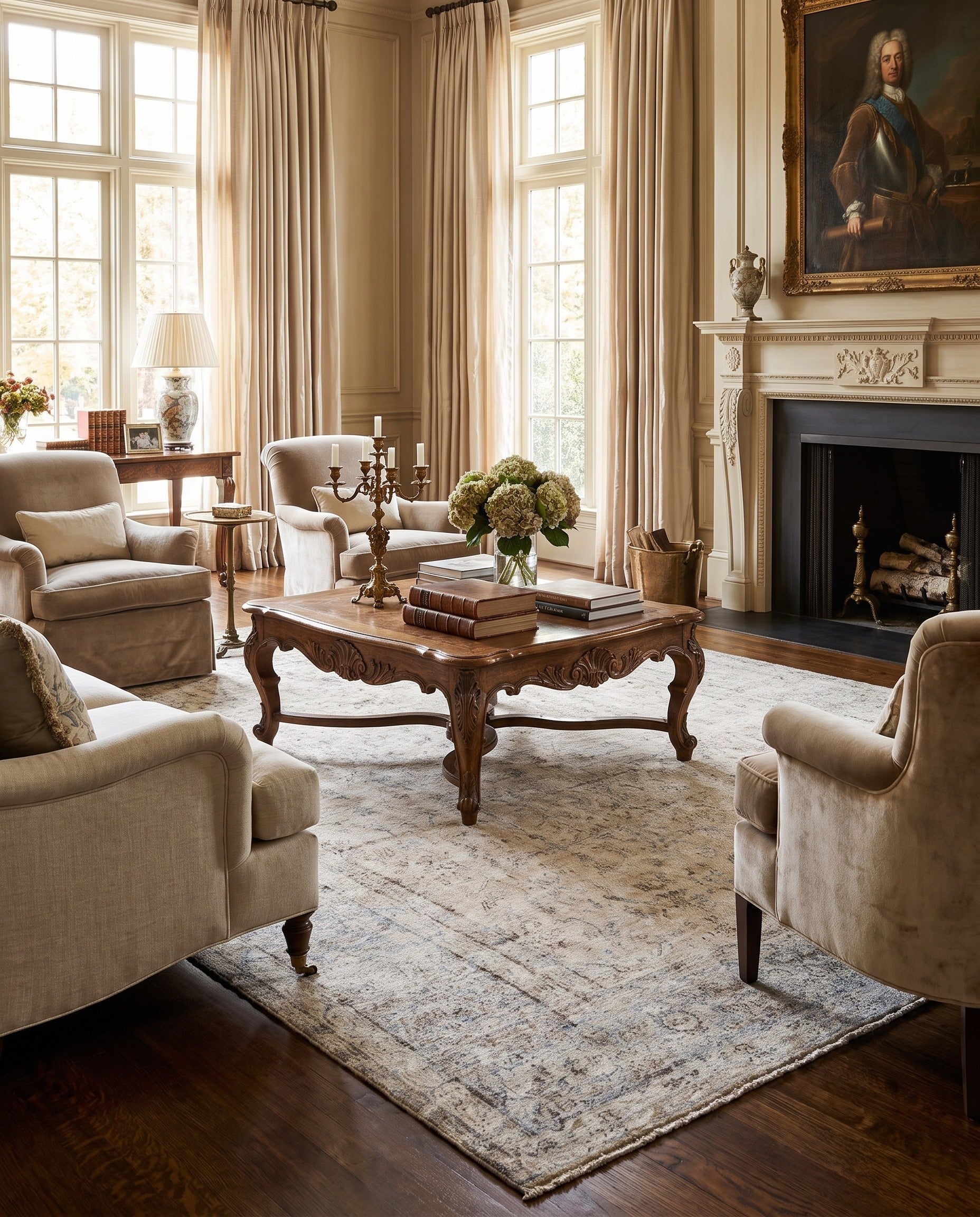8' 5 x 11' 3 Vintage Royal Wool Rug