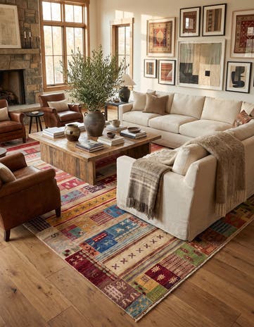 9' 3 x 12' 4 Hand Knotted Ziegler Modern Rug