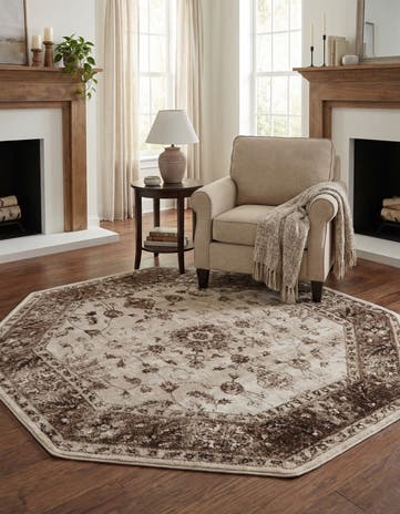 6' x 6' Nepal Octagon Rug