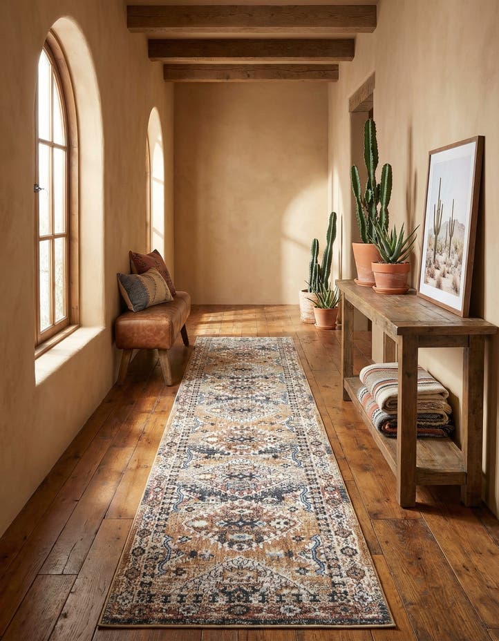 2' 7 x 12' Eco Southwestern Runner...