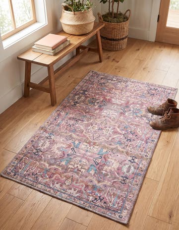 2' x 3' Washable Nostalgia Rug