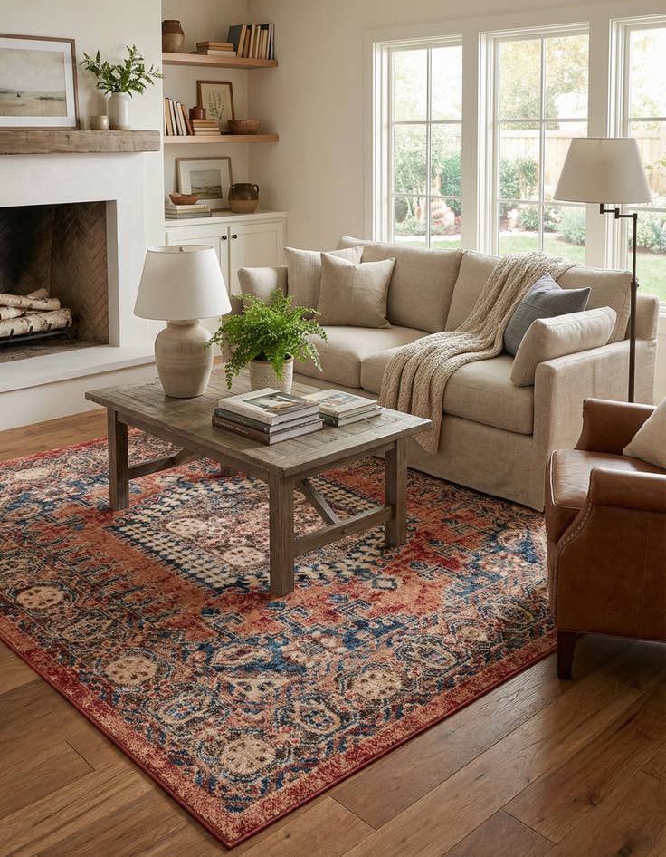 Detail image of 6' x 6' Eden Square Rug