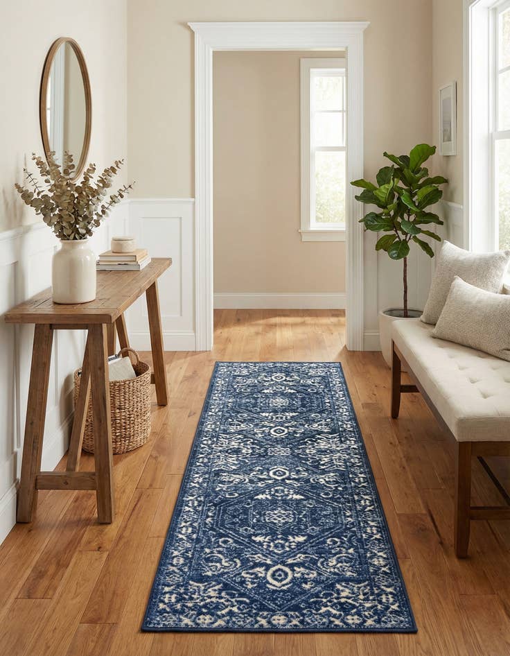 Detail image of 2' x 6' Boston Runner Rug