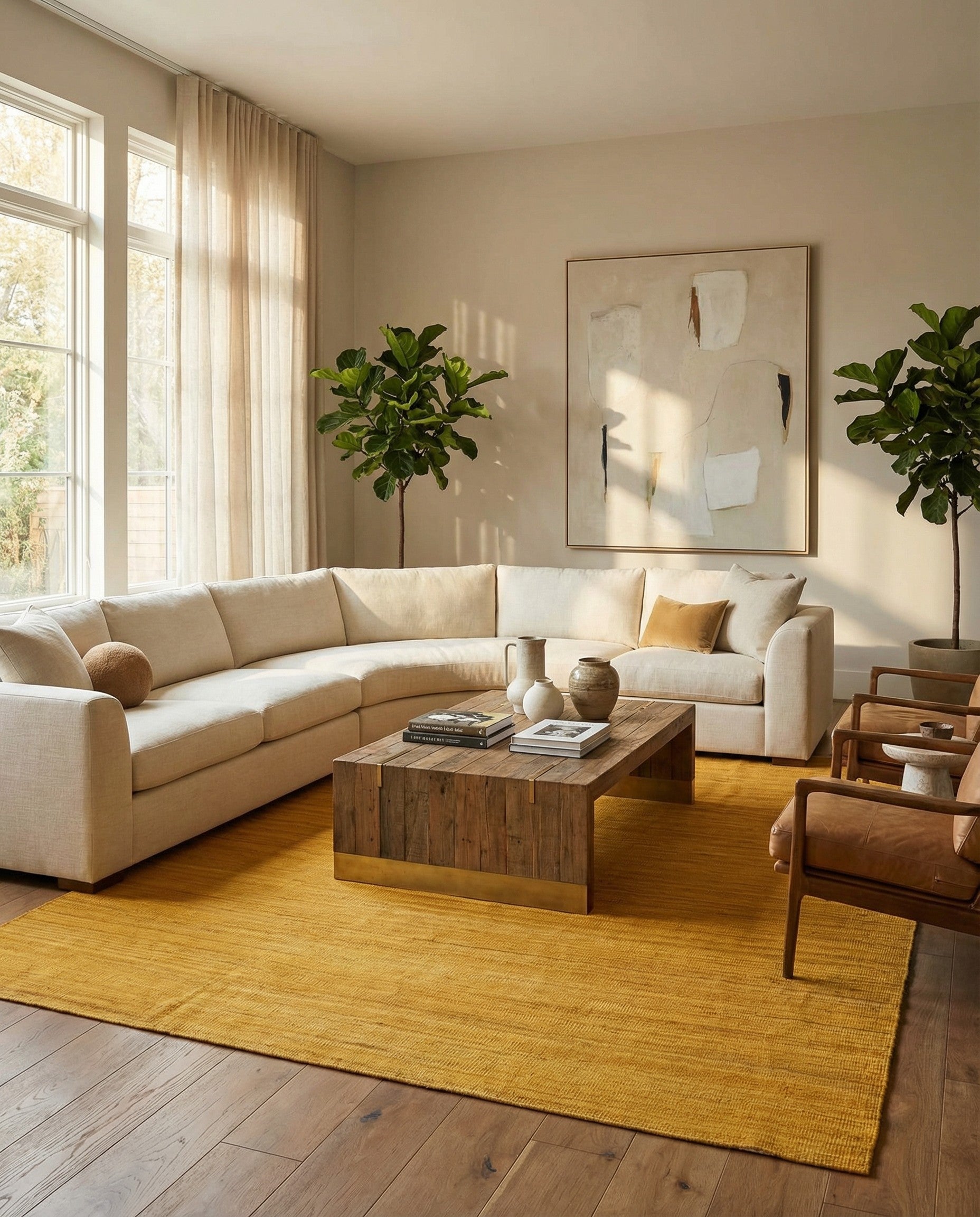 8' 1 x 10' 11 Hand Woven Kilim Modern Wool Rug