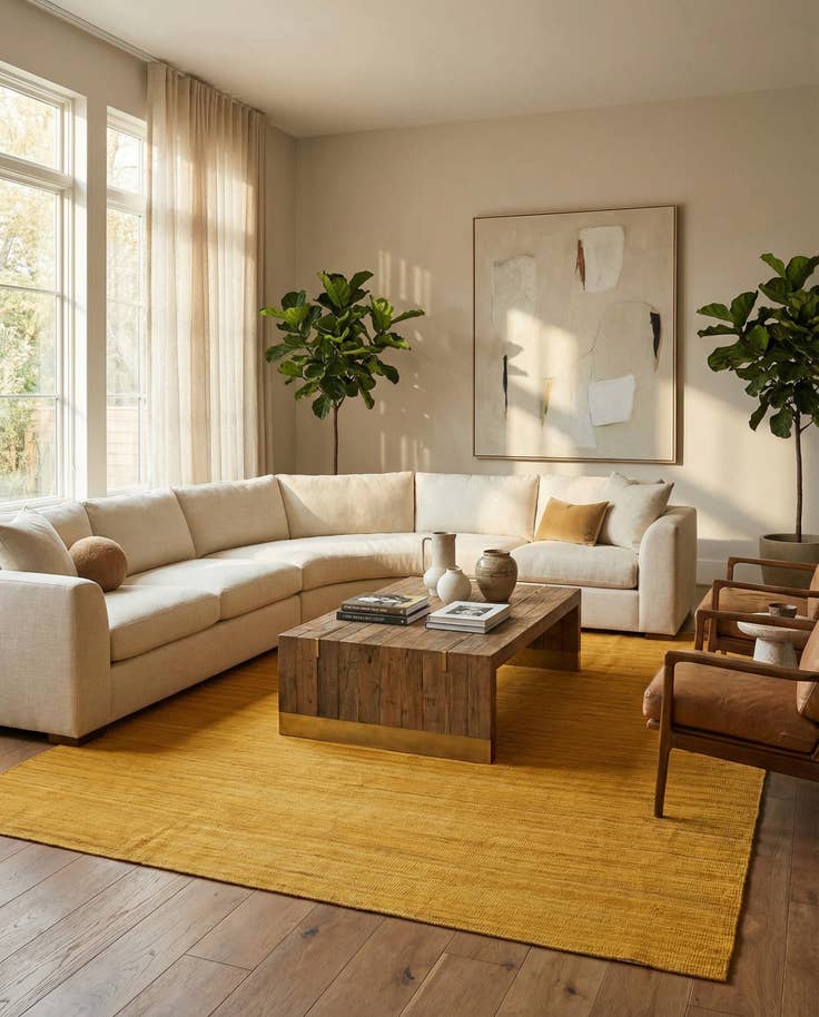 Detail image of 8' 1 x 10' 11 Hand Woven Kilim Modern Wool Rug