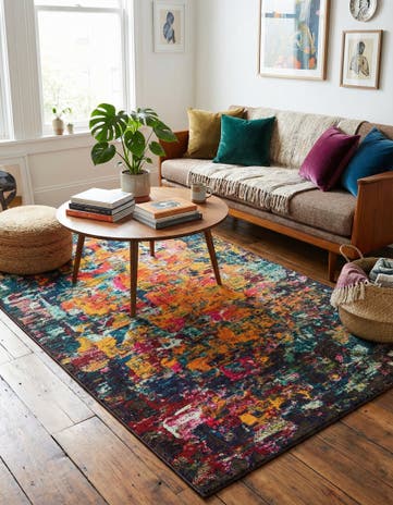 5' x 8' Washable Hyacinth Rug