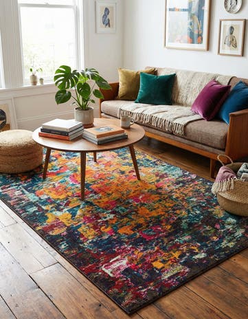 5' x 8' Washable Hyacinth Rug