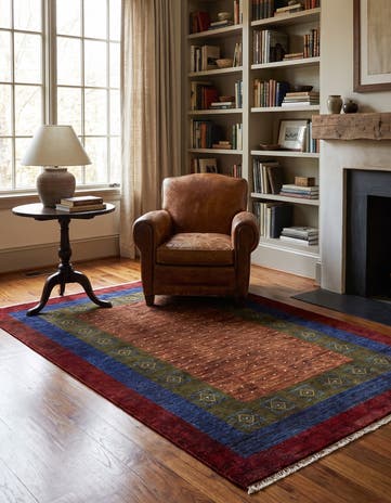 4' x 6' Hand Knotted Ziegler Modern Rug