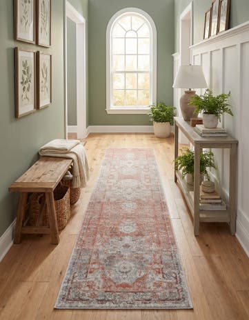 2' 7 x 12' Madeline Vintage Runner Rug