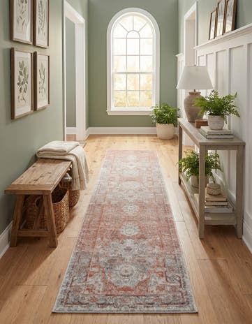 2' 7 x 12' Madeline Vintage Runner Rug