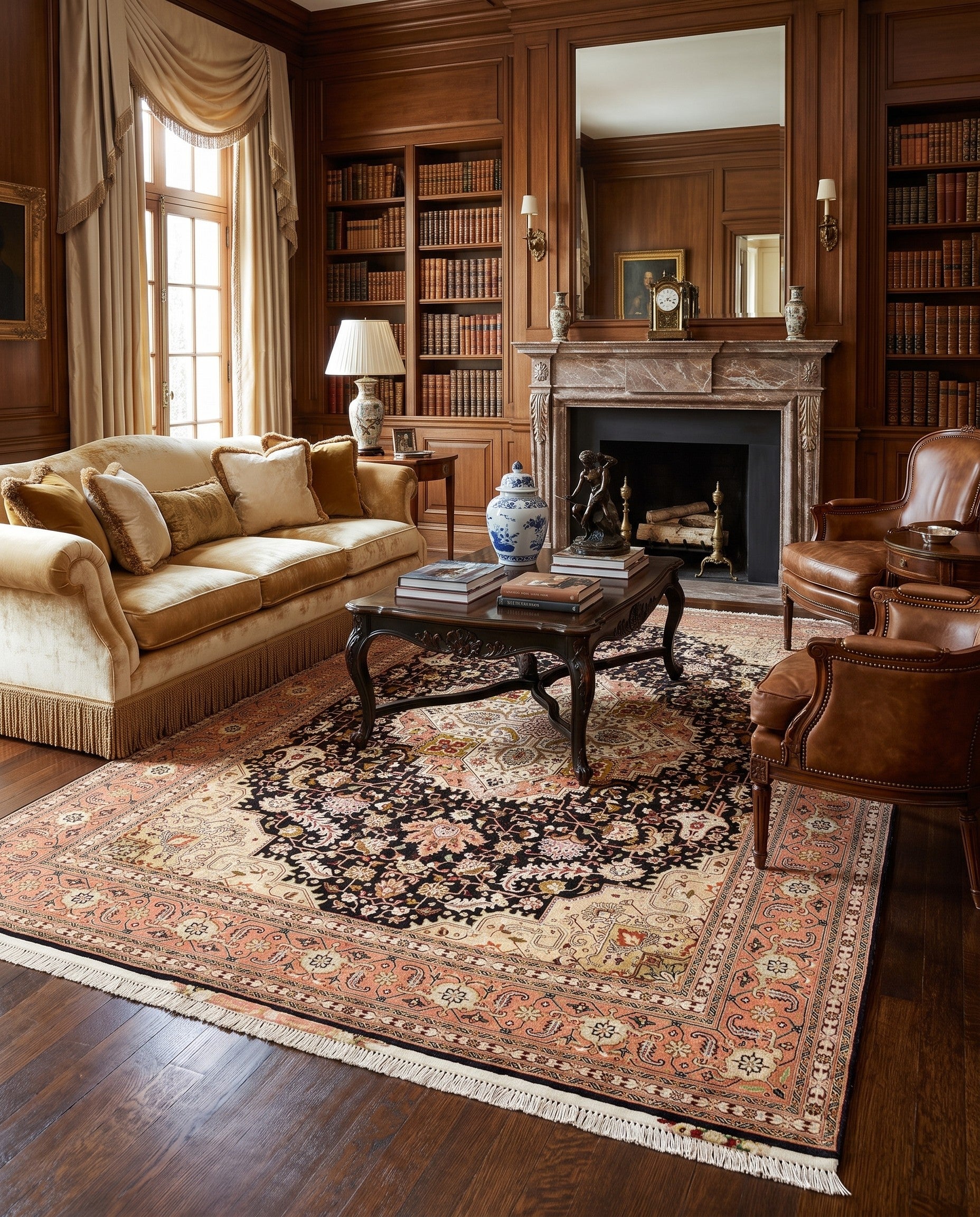 5' 4 x 8' Tabriz Rug