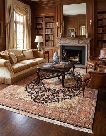 5' 4 x 8' Tabriz Rug