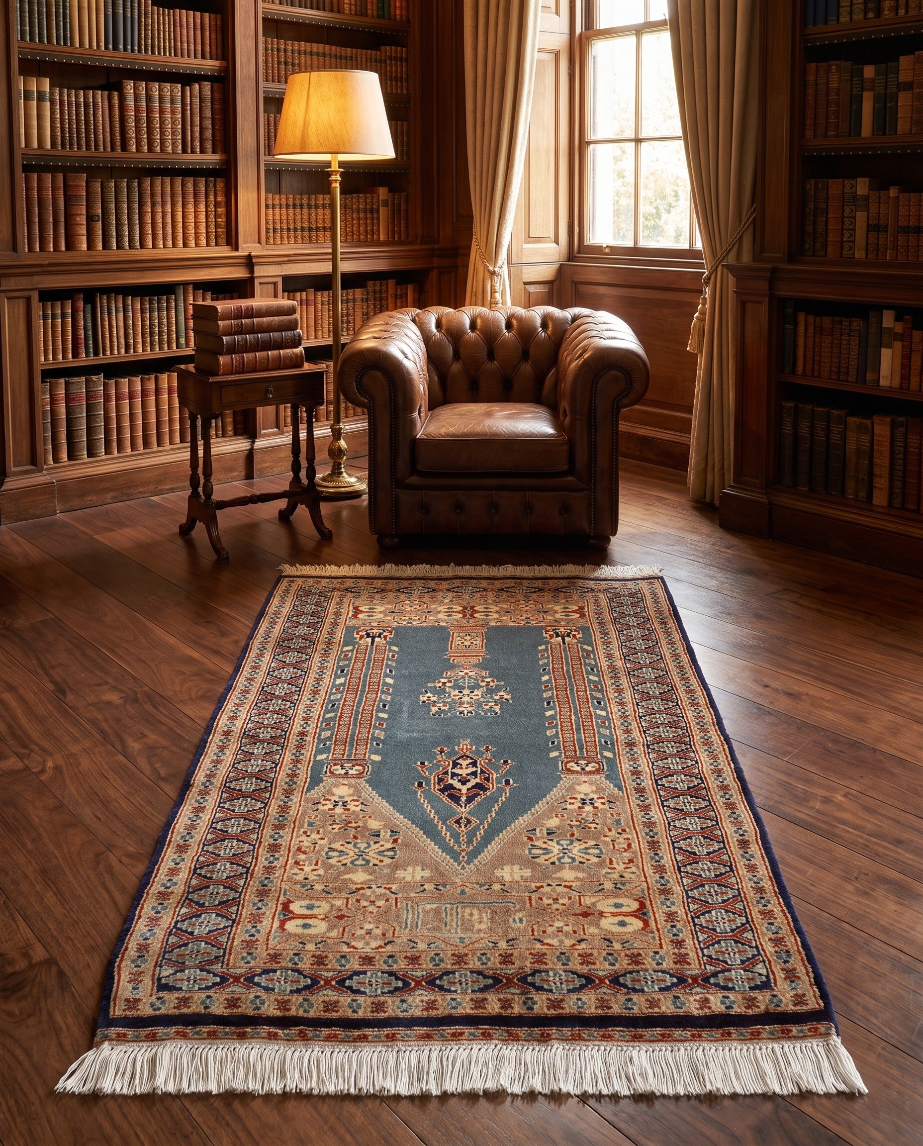 2' 8 x 4' 7 Bokhara Wool Rug