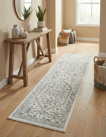 Ivory Aurelia Runner Rug