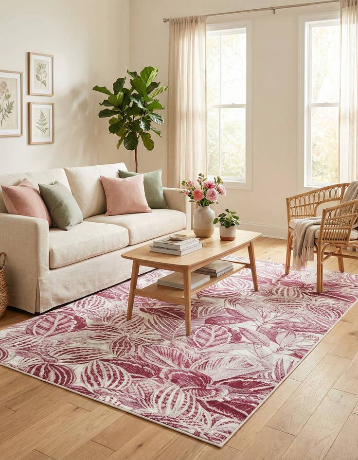 Detail image of 5' 3 x 7' 10 Blossom Rug