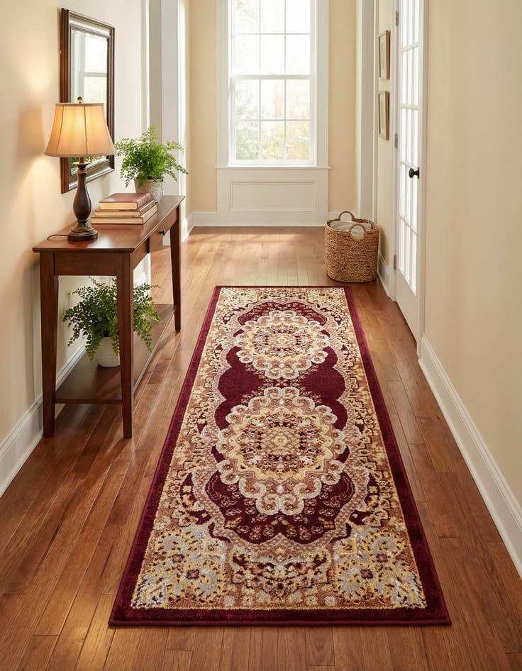 Detail image of 2' x 5' Kamala Washable Runner Rug