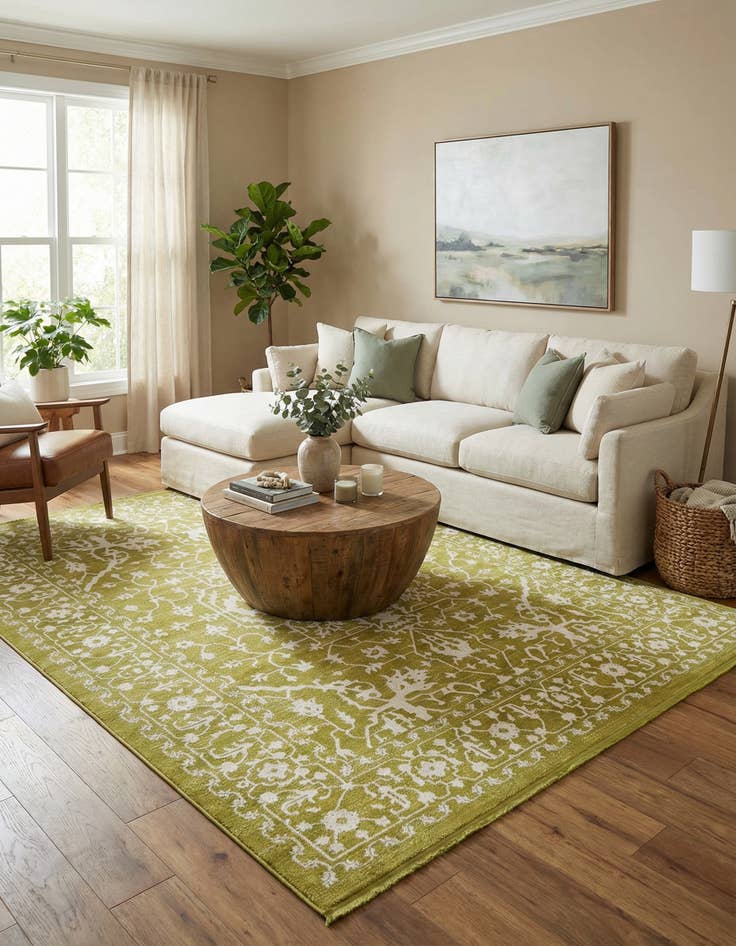 Detail image of  8' x 10' Modern Classical Rug