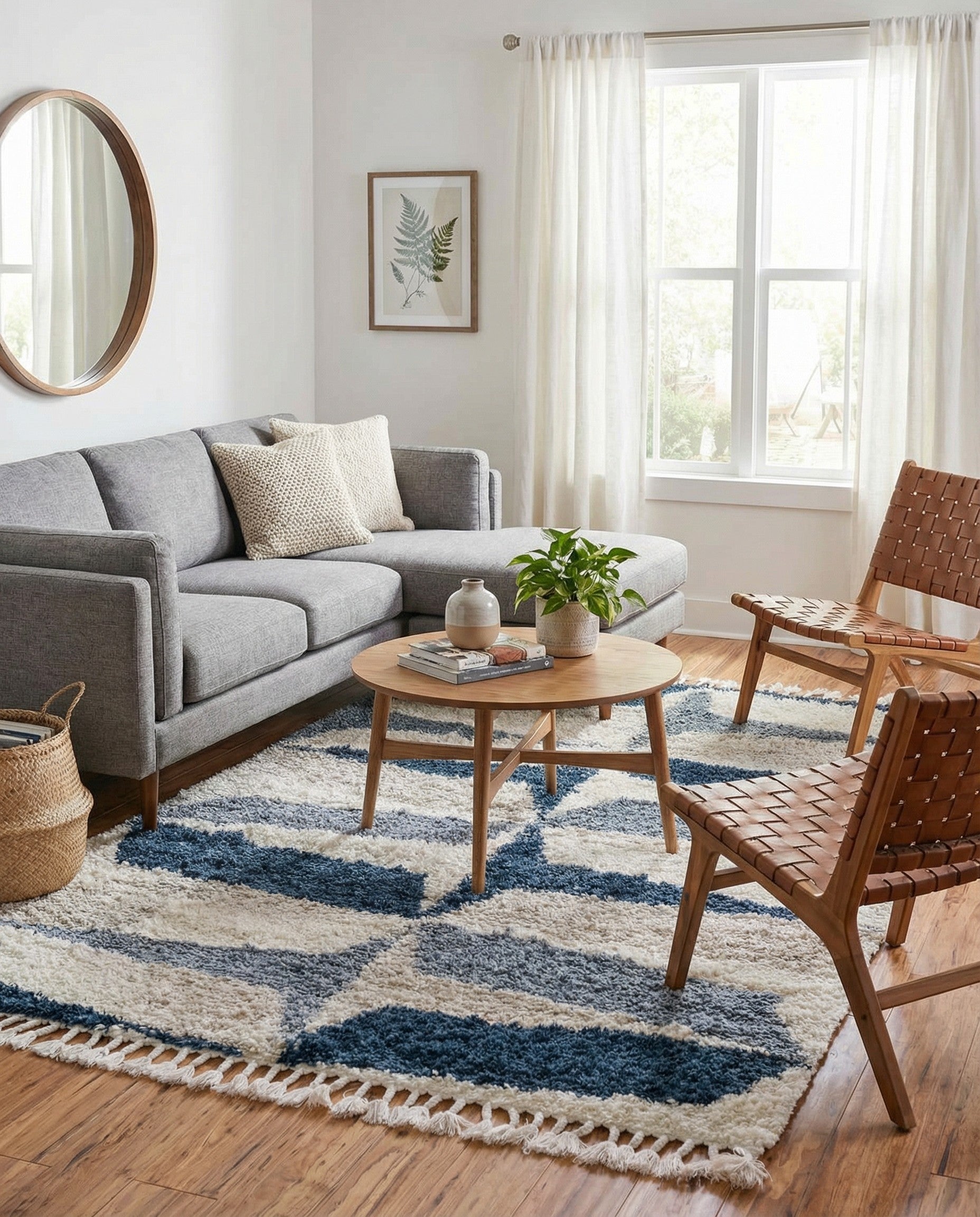 8' x 10' Athena Shag Rug