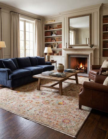 8' 4 x 9' 6 Hand Knotted Ariana Rug