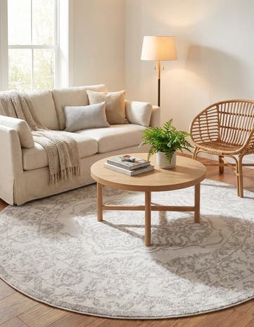 7' x 7' Oxford Round Rug